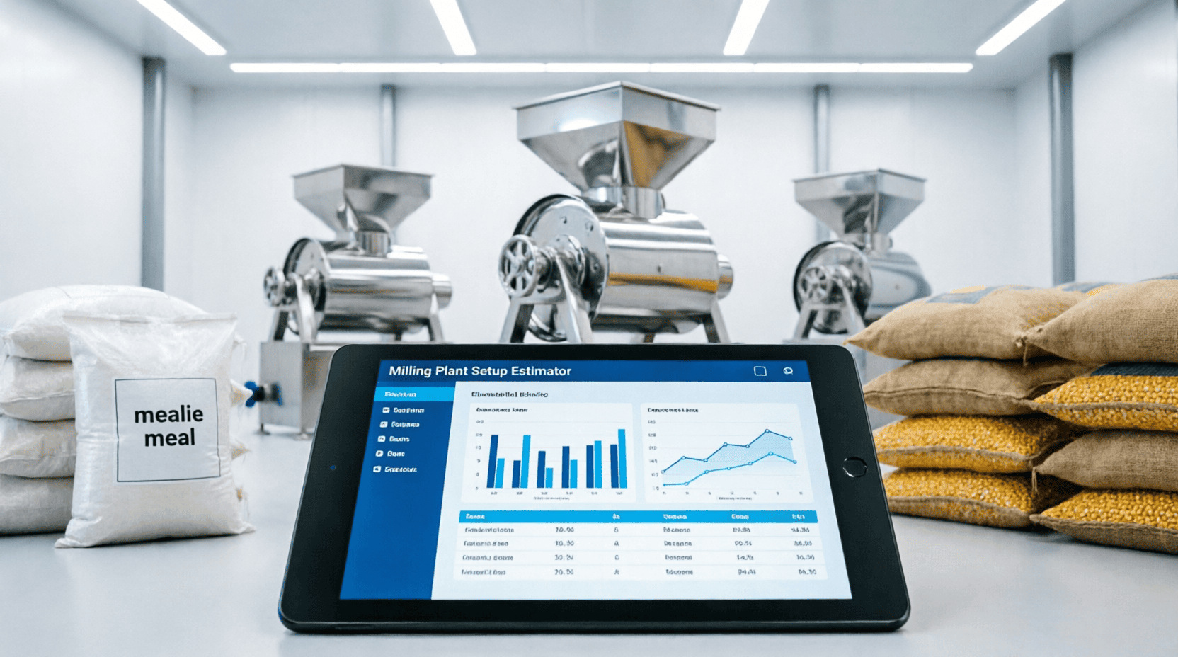 Milling Plant Setup Estimator